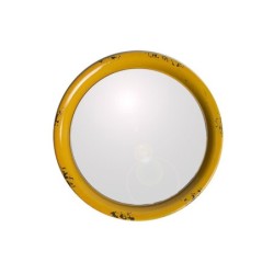 Miroir métal jaune
